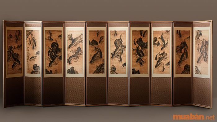 Bình phong bắt nguồn từ Trung Quốc cổ đại.