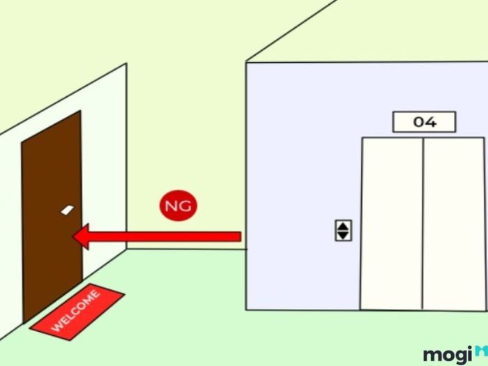 Phong thủy trước cửa nhà