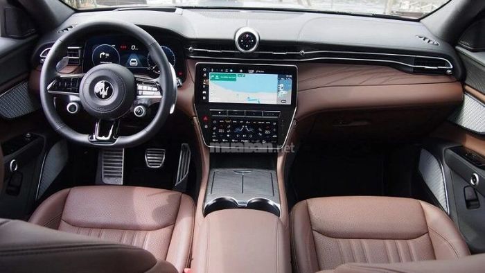 Không gian nội thất của Maserati Grecale