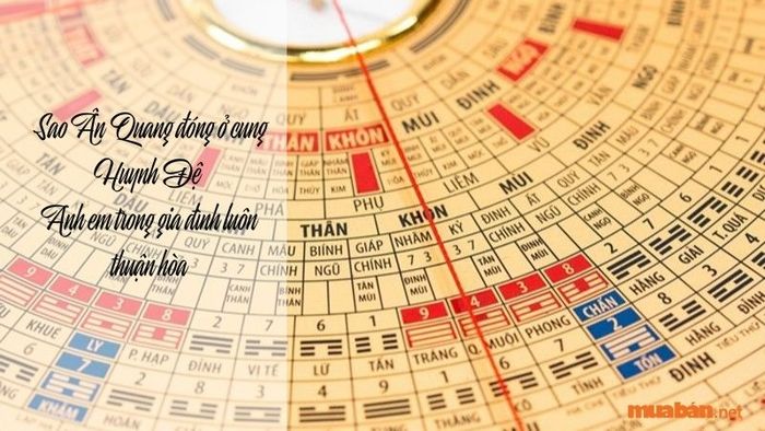 Sao Ân Quang ở cung Huynh Đệ chỉ ra rằng gia đình của người này có nhiều anh chị em, và họ đều là những người có phẩm hạnh tốt, luôn biết quan tâm và hỗ trợ nhau trong cuộc sống.