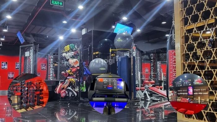 Phòng tập gym chuẩn quốc tế California Fitness