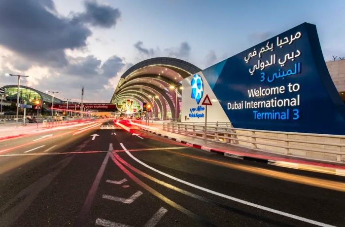 Dubai International Airport: A global hub connecting the world.