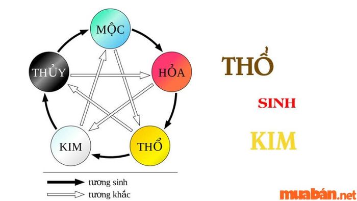Thổ sinh Kim