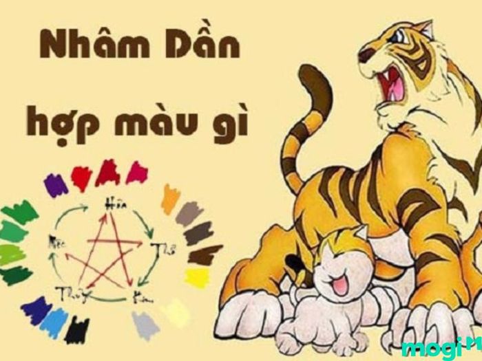 Nhâm Dần 1962 hợp với màu sắc gì?