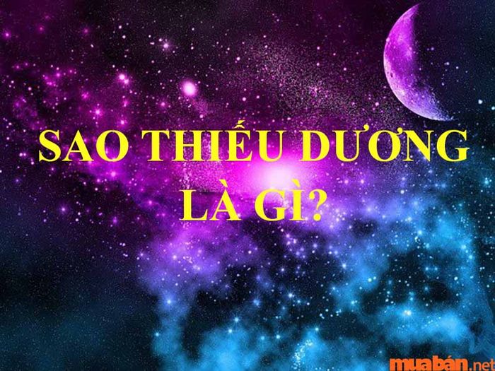 Sao Thiếu Dương là gì?