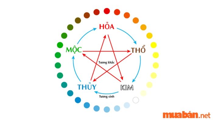 Quy Luật Ngũ Hành Tương Sinh và Tương Khắc