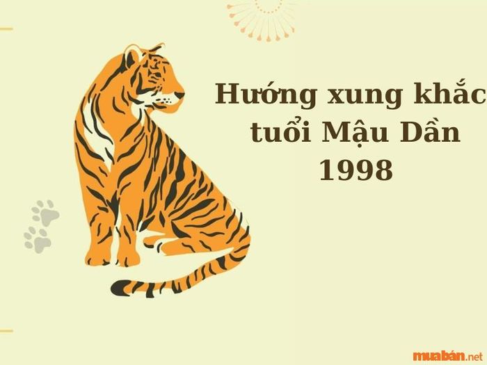 Những hướng không hợp với tuổi Mậu Dần 1998 cần tránh