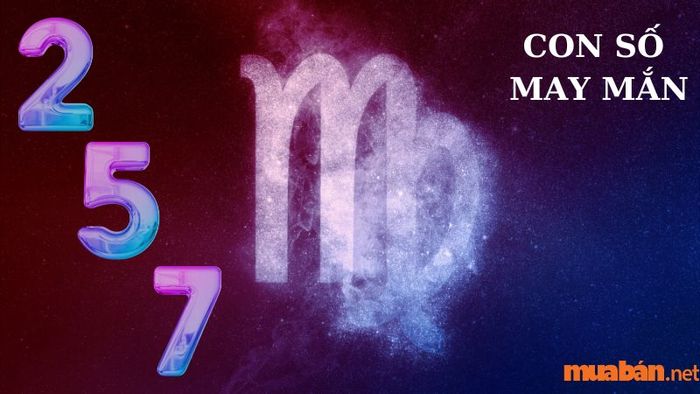 Con số may mắn đối với cung Xử Nữ