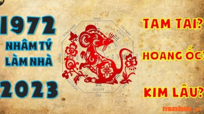 Gia chủ sinh năm 1972 xây nhà năm 2023 có phù hợp không?