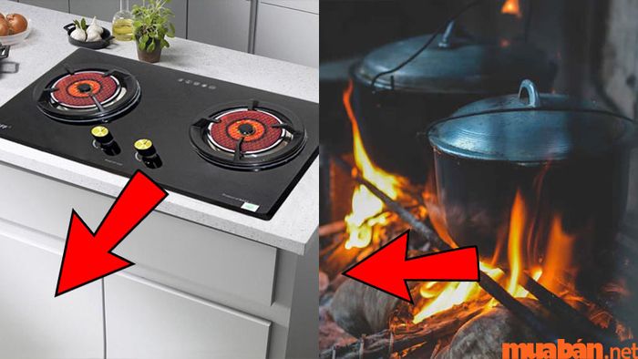 Hướng bếp được xác định như thế nào tùy vào loại bếp bạn sử dụng?