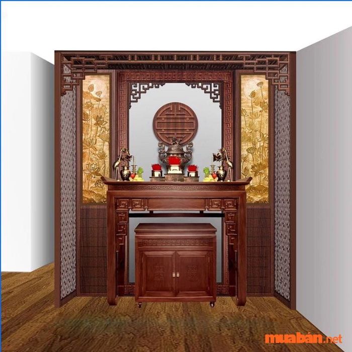 Các loại bàn thờ trong gia đình