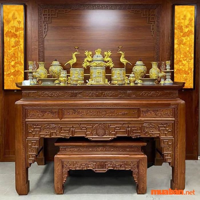 Các loại bàn thờ trong gia đình
