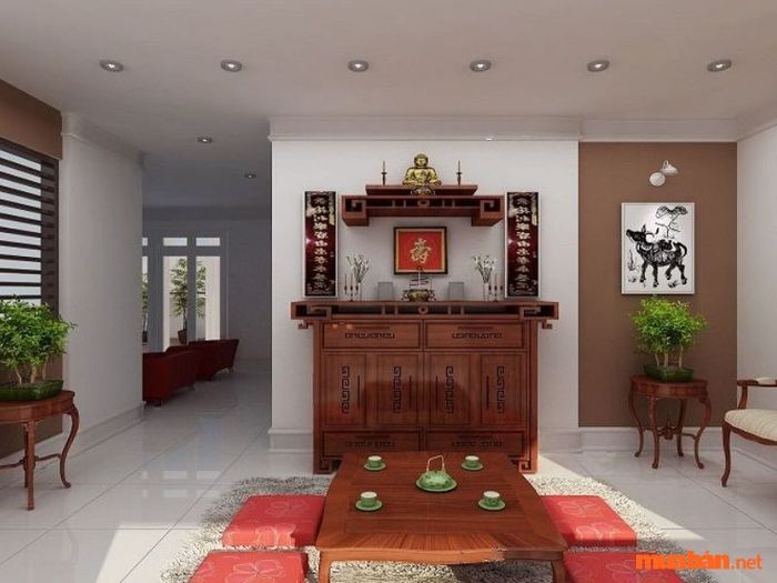 Các loại bàn thờ trong nhà