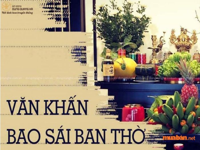 Bài văn khấn để xin bao sái, lau dọn và rút chân nhang bàn thờ Thần Tài năm 2023 chuẩn xác nhất