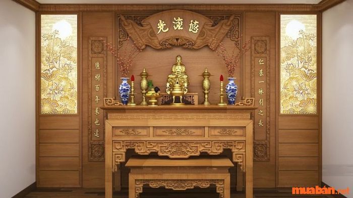 Những loại bàn thờ phổ biến trong nhà