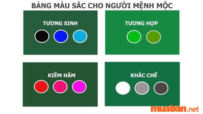 7. Người sinh năm 1989 hợp – kỵ màu gì?