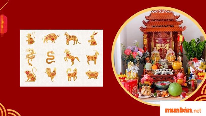 Việc có nên đặt bàn thờ Thần Tài hướng ra cửa hay không còn phụ thuộc vào tuổi của gia chủ.
