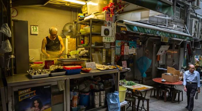 Hong Kong now has only 25 licensed street food vendors remaining.