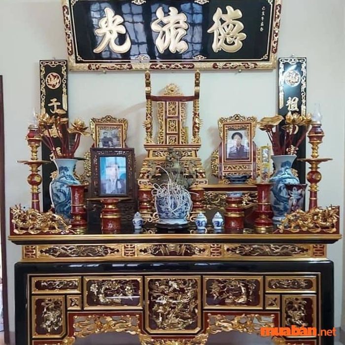 Các loại bàn thờ trong gia đình