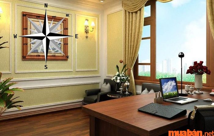 Hướng đặt bàn làm việc tốt cho gia chủ tuổi Giáp Tý 1984 là Đông Nam (dành cho phòng làm việc riêng) hoặc các hướng Đông Bắc, Tây Nam, Tây Bắc và Tây, giúp gia chủ phát đạt và thành công.