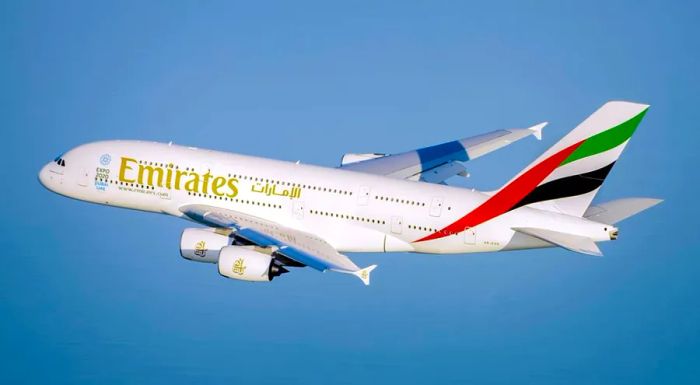 Emirates plans to have its entire A380 fleet back in the skies by spring 2023.