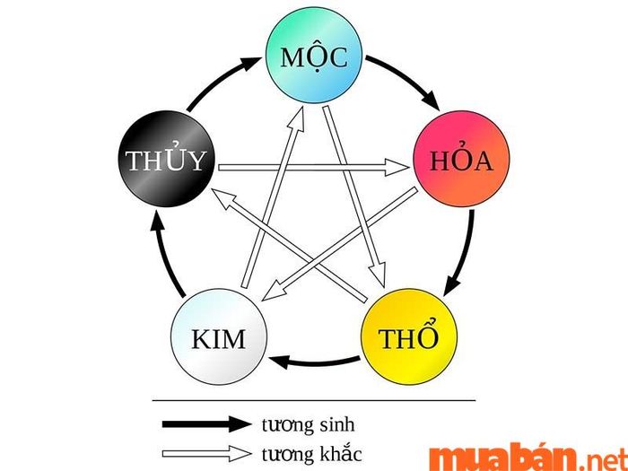 Mệnh Thổ và mệnh Thủy không hợp nhau, chúng có sự xung khắc theo nguyên lý ngũ hành.