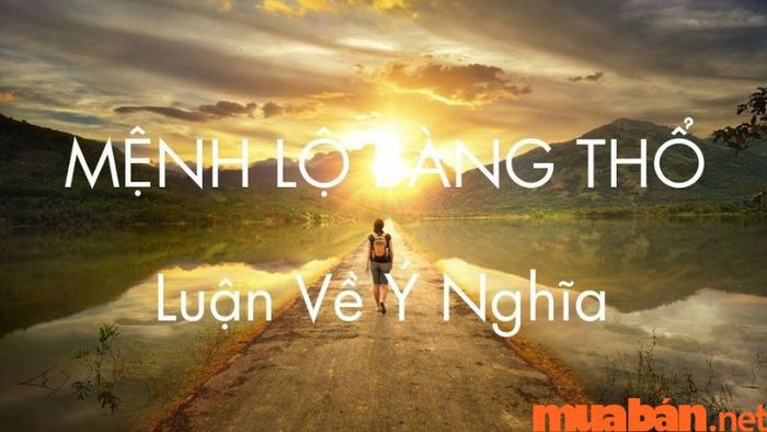 Lộ Bàng Thổ mang ý nghĩa là đất ven đường.