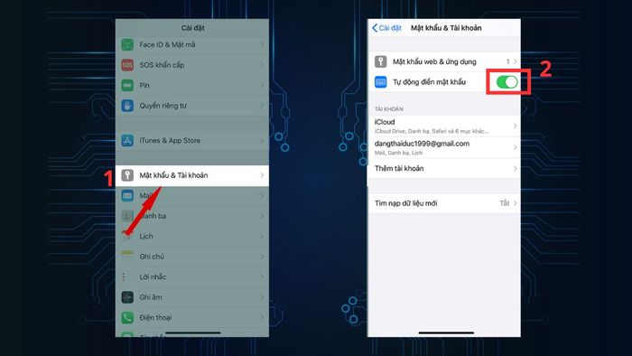 Cách tắt tính năng lưu mật khẩu trên iPhone