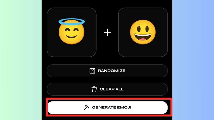 Hướng dẫn ghép biểu tượng cảm xúc trực tuyến bằng Emoji Mixer – Bước 3