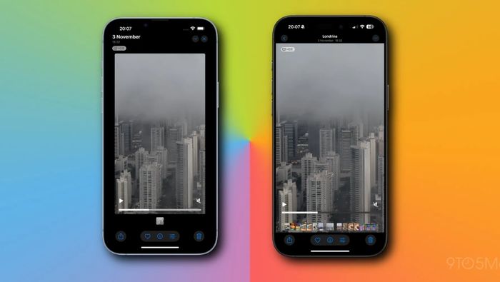 iOS 18.2 đã thay đổi giao diện ứng dụng Ảnh