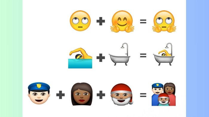 Tính năng ghép biểu tượng cảm xúc với Emoji Combiner.