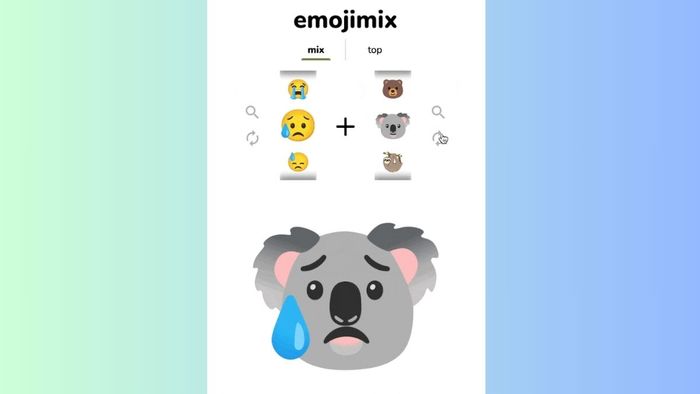 Tính năng tạo biểu tượng cảm xúc độc đáo với Emojimix
