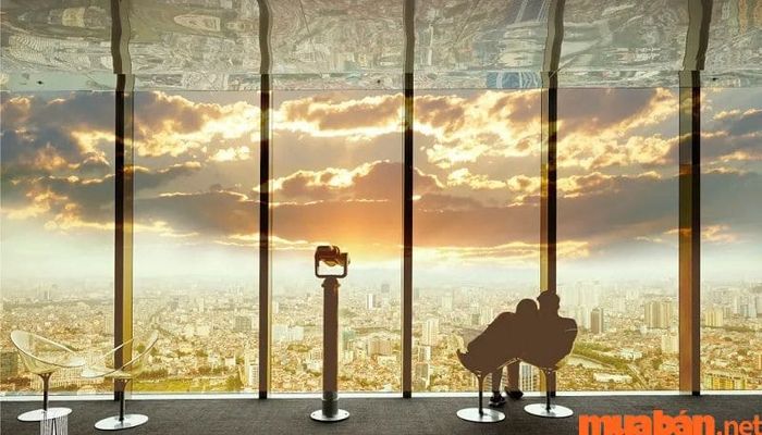 Nếu muốn trải nghiệm cảm giác ngắm Hà Nội từ trên cao, đừng quên ghé thăm Skywalk Lotte Center.