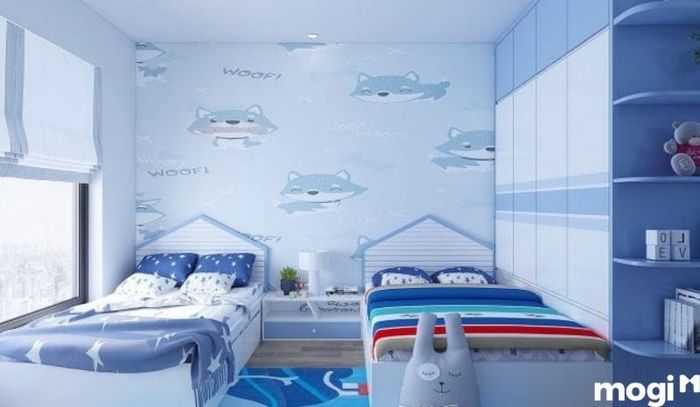 Các mẫu thiết kế phòng ngủ dành cho hai bé mang đến không gian đầy màu sắc và sự tự do sáng tạo cho các bé.