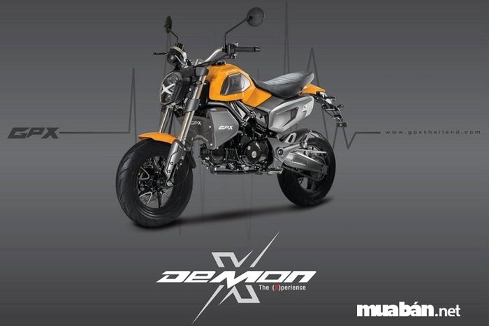 GPX Demon X 125 là mẫu minibike đời mới, dễ dàng thu hút sự chú ý ngay từ cái nhìn đầu tiên.