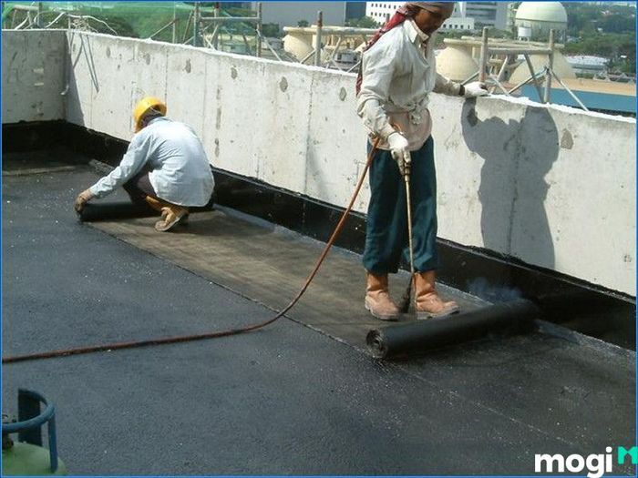 phương pháp chống thấm sân thượng