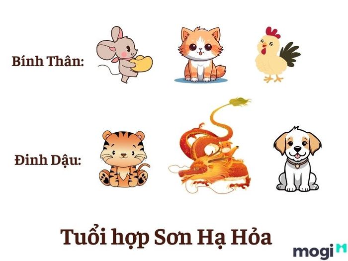 Mệnh Sơn Hạ Hỏa hợp với tuổi nào?
