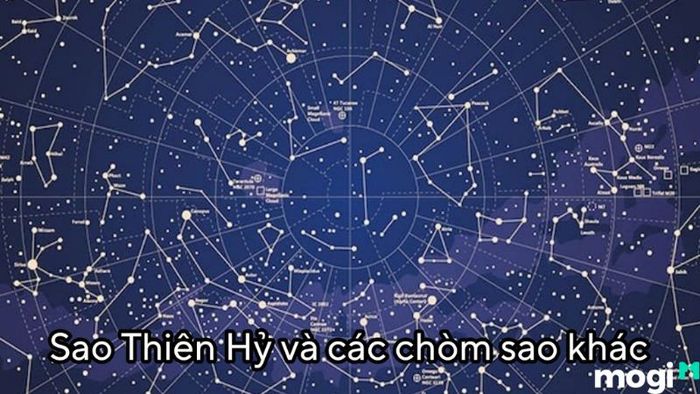 Sao Thiên Hỷ và sự kết hợp với các bộ sao khác