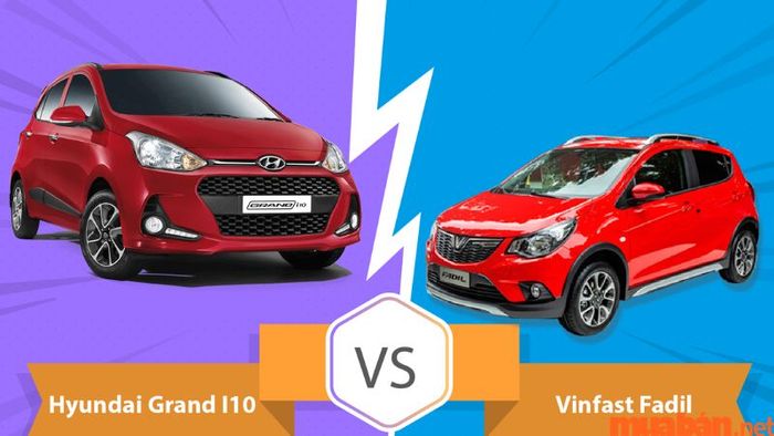 So sánh Hyundai Grand i10 2023 với Vinfast Fadil