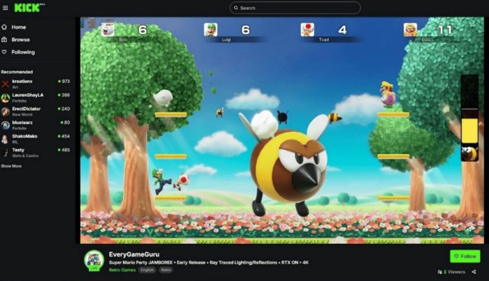 Streamer phát sóng các trò chơi chưa ra mắt trái phép