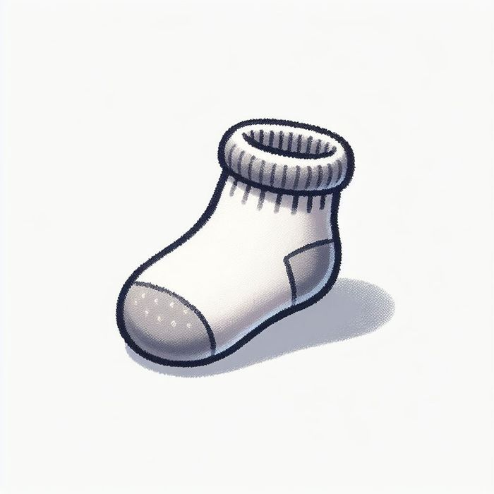 4. This is a sock.