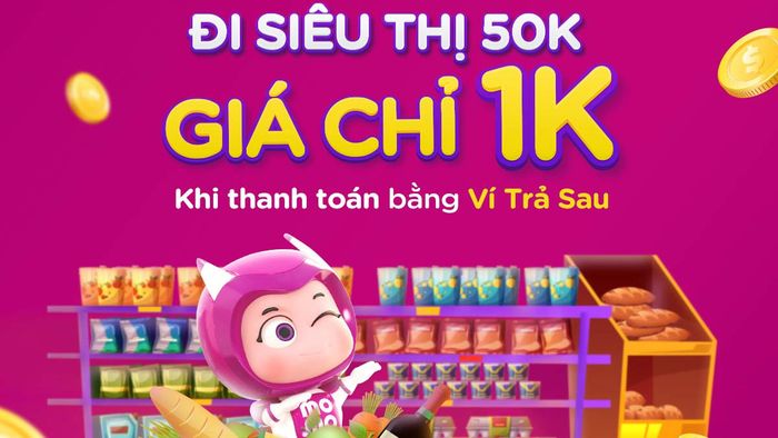 Ví trả sau MoMo hỗ trợ thanh toán cho các giao dịch mua sắm tại các cửa hàng tiện lợi và siêu thị như thế nào?