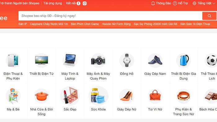 Thanh toán ví trả sau MoMo như thế nào - Bước 1 khi thanh toán online