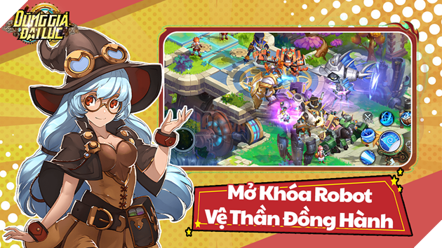 Dũng Giả Đại Lục chính thức mở đăng ký trước, thế giới Cơ Giáp, Phép Thuật và Rồng đang chờ đón bạn!