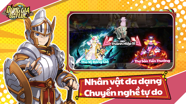 Dũng Giả Đại Lục chính thức mở đăng ký trước, thế giới Cơ Giáp, Phép Thuật và Rồng đang chờ đón bạn!