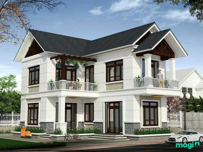 Biệt thự đẹp với thiết kế hiện đại, ấn tượng