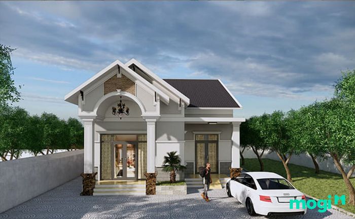 Nhà cấp 4 thiết kế đơn giản, hiệu quả