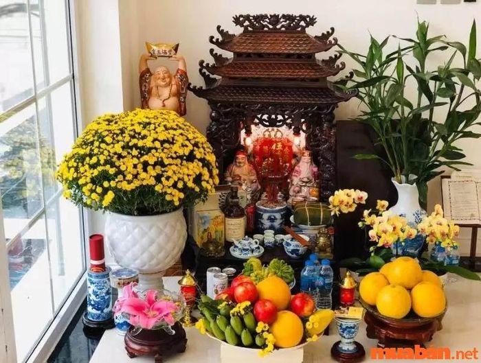 Thước lỗ ban cho bàn thờ Thần tài – Thổ địa