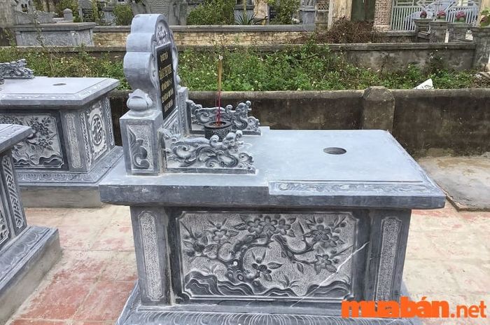 Kích thước mộ bành đá khi đo theo thước lỗ ban sẽ thay đổi tùy theo yêu cầu của gia đình.