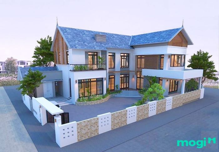 Nhà đẹp tại vùng nông thôn